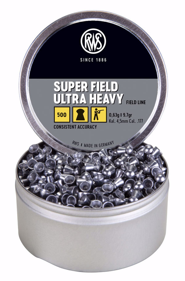 Umarex RWS Superfield Ultra Heavy Domed .177cal Pellet – 500ct