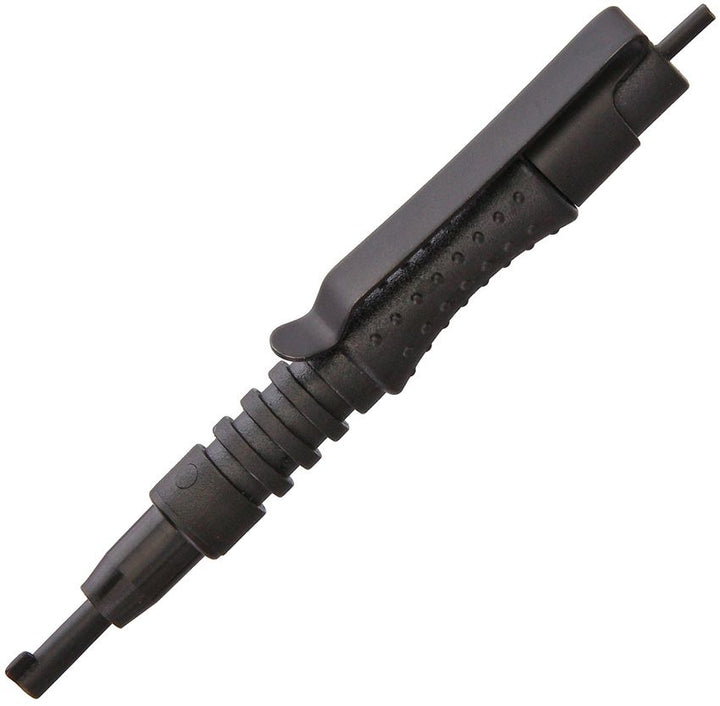 Uzi Handcuff Key - Black Coated Stainless Steel