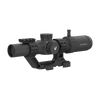 Victoptics S6 1-6X24 SFP LPVO Rifle Scope w/ 1-Piece 1.93" High Mount, Red & Green Illumination– Black