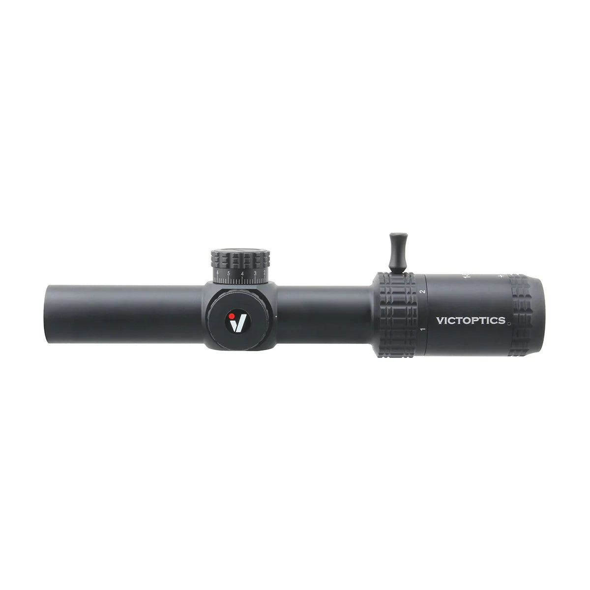 Victoptics S6 1-6X24 SFP LPVO Rifle Scope w/ Red & Green Illumination– Black