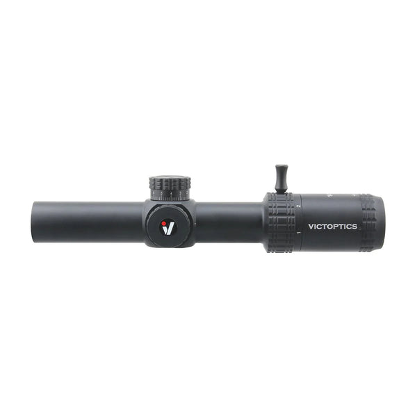 Victoptics S6 1-6X24 SFP LPVO Rifle Scope w/ Red & Green Illumination– Black