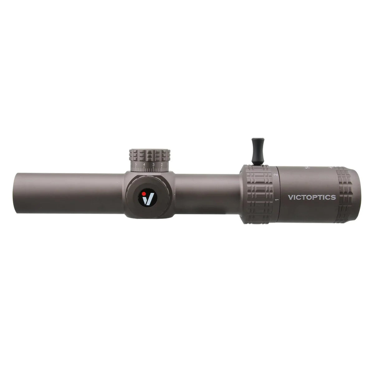 Victoptics S6 1-6X24 SFP LPVO Rifle Scope w/ Red & Green Illumination– FDE