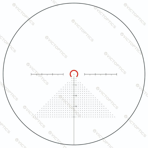Victoptics S6 1-6X24 SFP LPVO Rifle Scope w/ Red & Green Illumination– Black