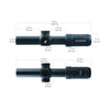 Victoptics S6 1-6X24 SFP LPVO Rifle Scope w/ Red & Green Illumination– Black