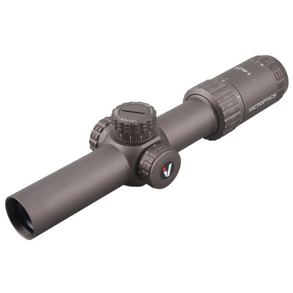 Victoptics S6 1-6X24 SFP LPVO Rifle Scope w/ Red & Green Illumination– FDE