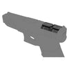 Vector Optics MOJ (RMR) to VOD (Acro) Footprint Adapter Plate