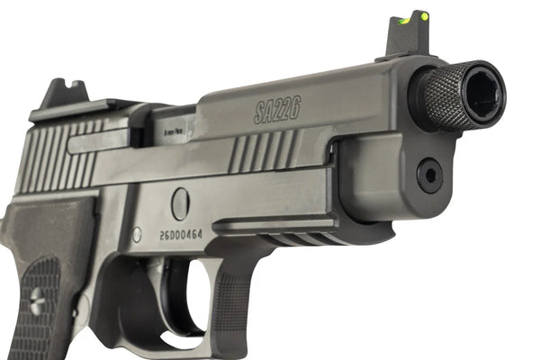 VFC Stark Arms SA226T Tactical P226 Airsoft Gas Blowback Pistol - Gunmetal Grey