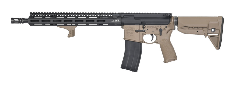 VFC BCM Licensed MK2 MCMR 14.5” Gas Blowback Airsoft Rifle w/ V3 System – Black-Tan Two Tone | VFC
