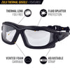 Valken Zulu Thermal Anti-Fog Airsoft Goggles – Clear, Regular Fit | Valken