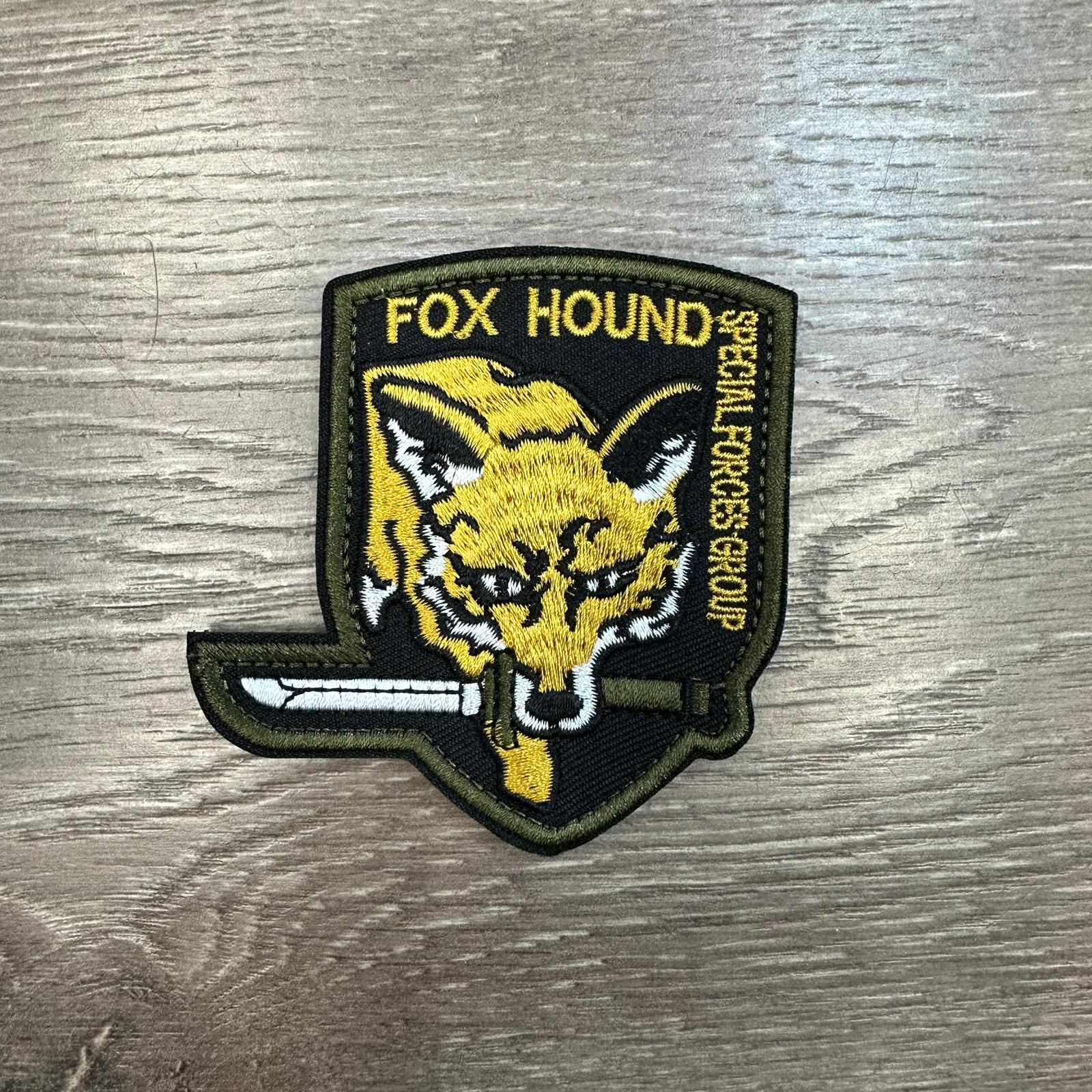 Metal Gear Solid Fox Hound Velcro Patch | Velcro Patches