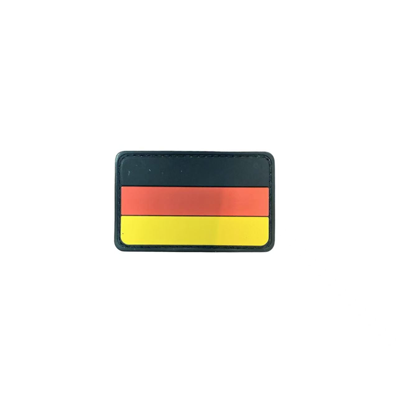 German Flag PVC Velcro Patch