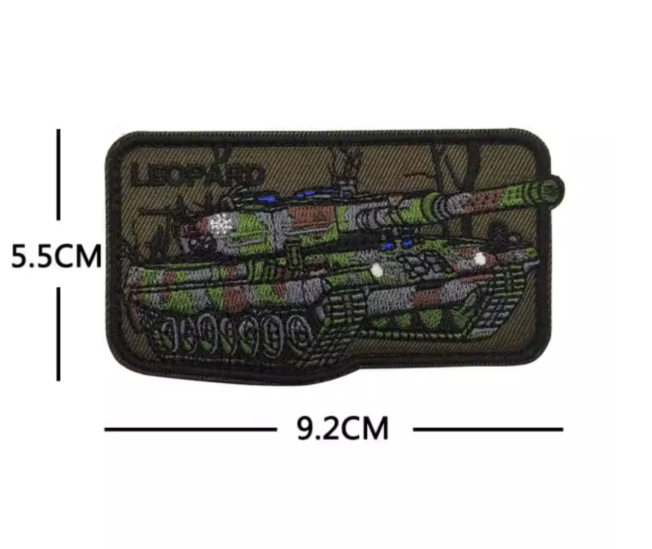 Leopard II Velcro Patch