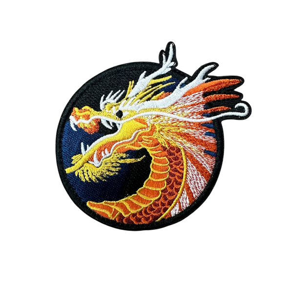 Golden Dragon (Loong) Velcro Patch | ACM