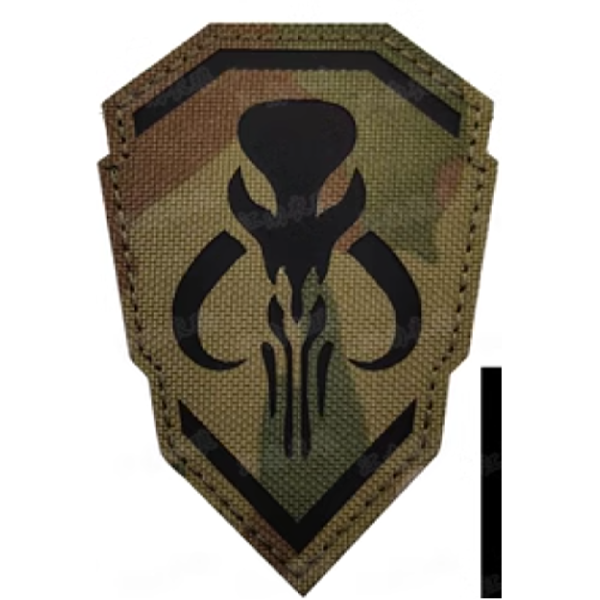 Mandalorian Bounty Hunter Velcro Patch - Multicam