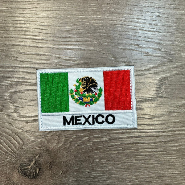 Mexican Flag Velcro Patch | Velcro Patches