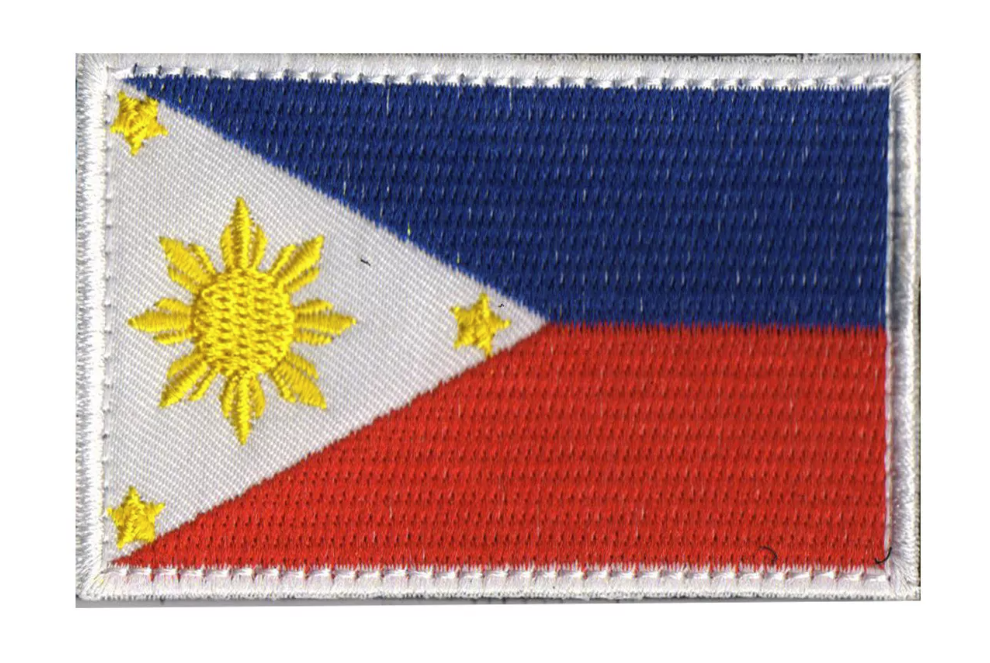 Philippines National Flag Velcro Patch