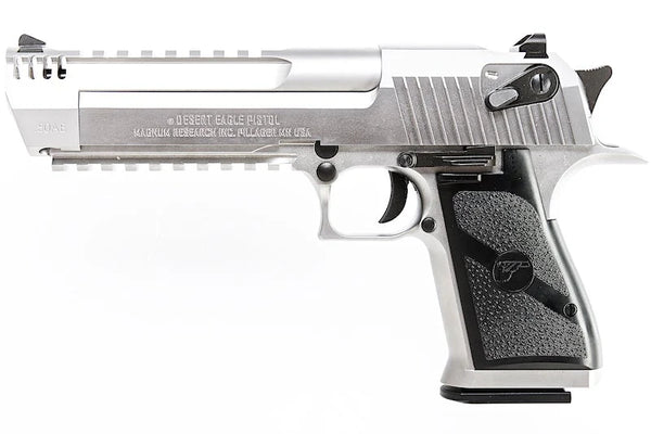 Cybergun/WE-Tech Magnum Research Desert Eagle L6 .50AE Gas Blowback Airsoft Pistol – Silver