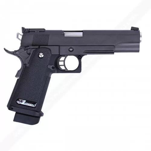 WE Hi-Capa 5.1 Type R Gas Blowback Airsoft Pistol – Black | WE Tech