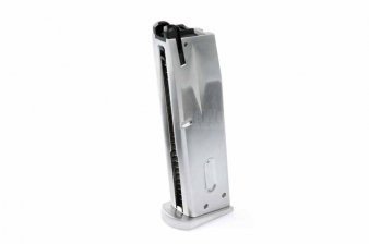 WE M92 Airsoft GBB Pistol Green Gas Magazine - Silver | WE Tech