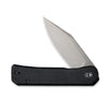 Civivi Relic Folding Knife – Stonewashed Clip-point Blade w/ Black G10 Handle