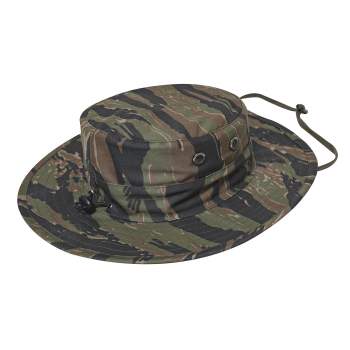 Adjustable Camo Boonie Hat – Tiger Stripe Camo