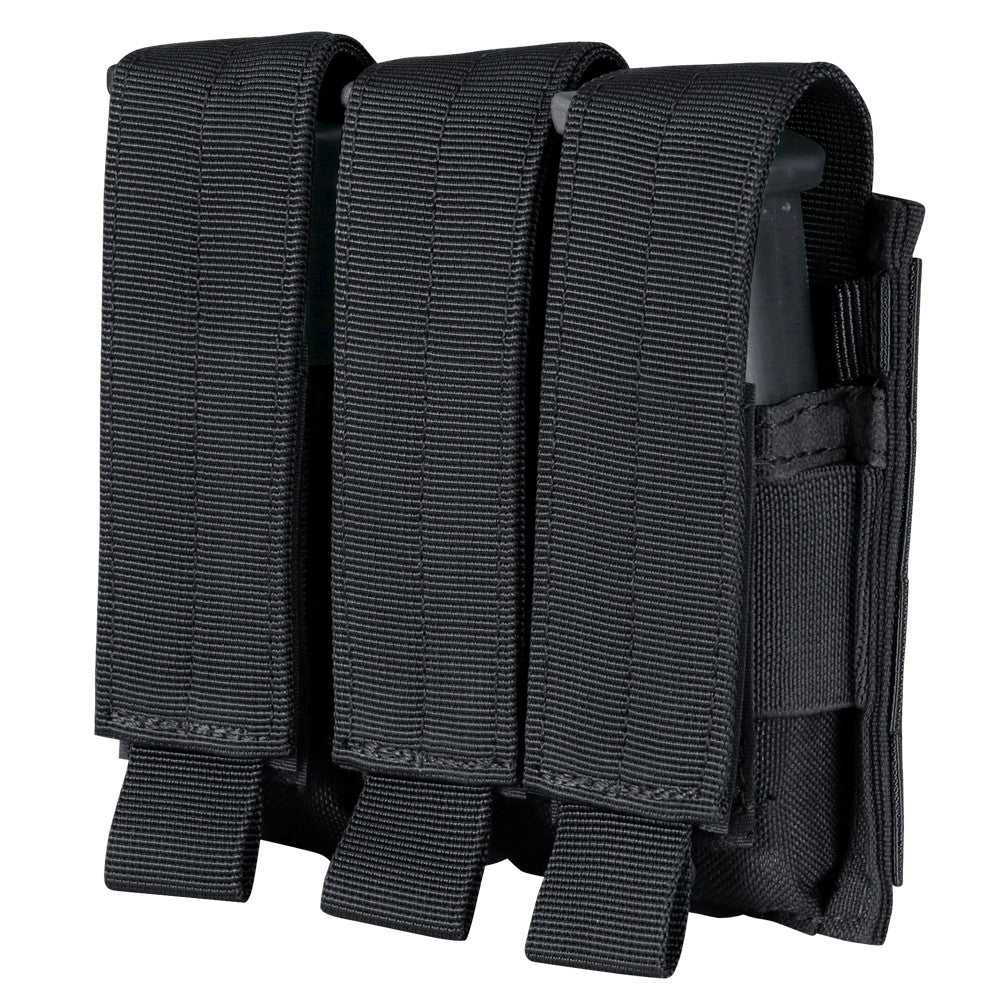 Condor Triple Pistol Mag Pouch – Black | Condor