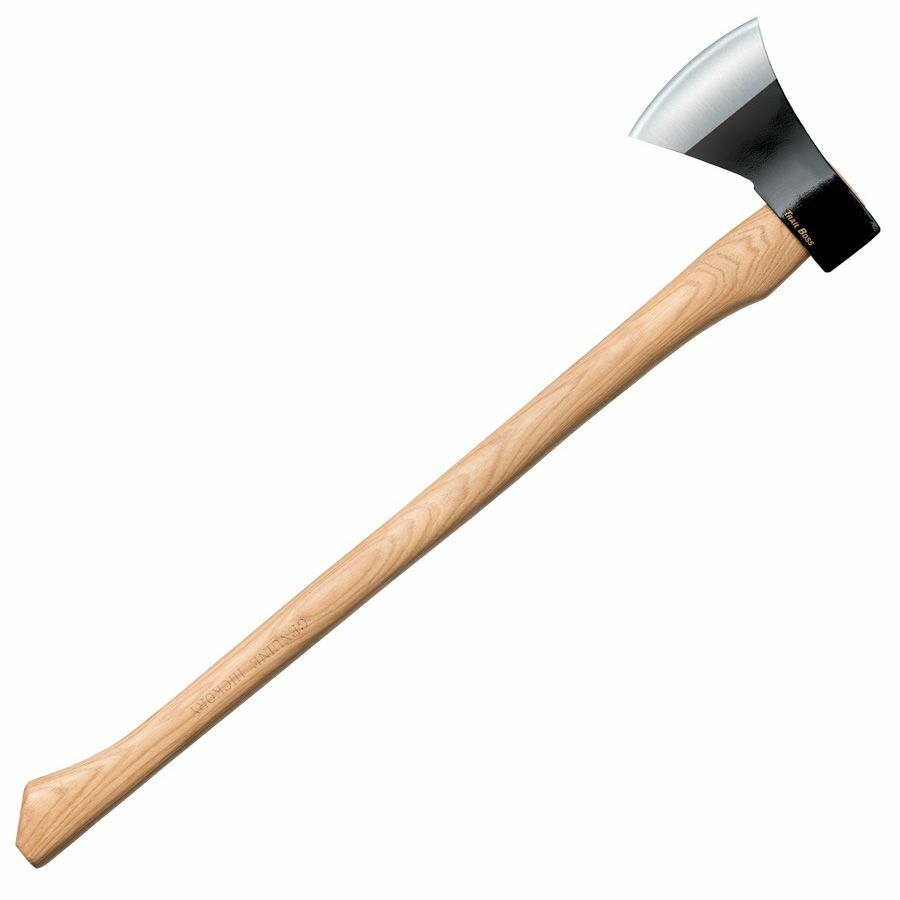 Cold Steel Trail Boss Axe - American Hickory Handle | Cold Steel