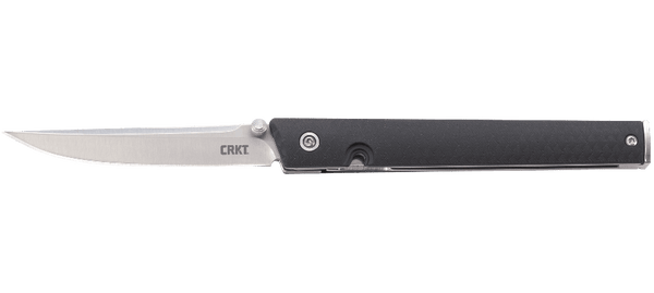 CRKT CEO Folding Knife - Black Handle