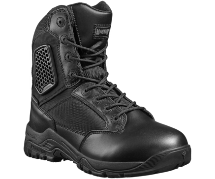 Magnum Strike Force 8.0 Sidezip Waterproof Tactical Boots – Black