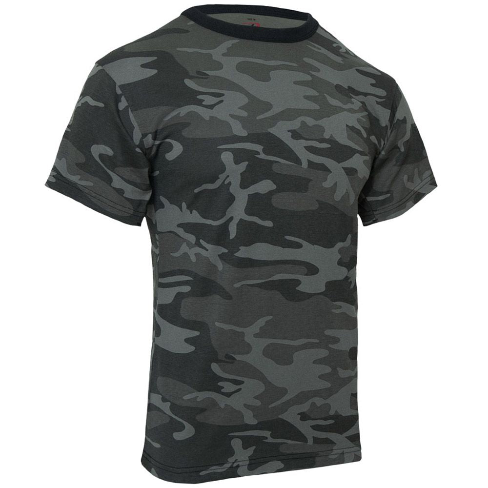 Color Camo T-Shirt – Black Camo