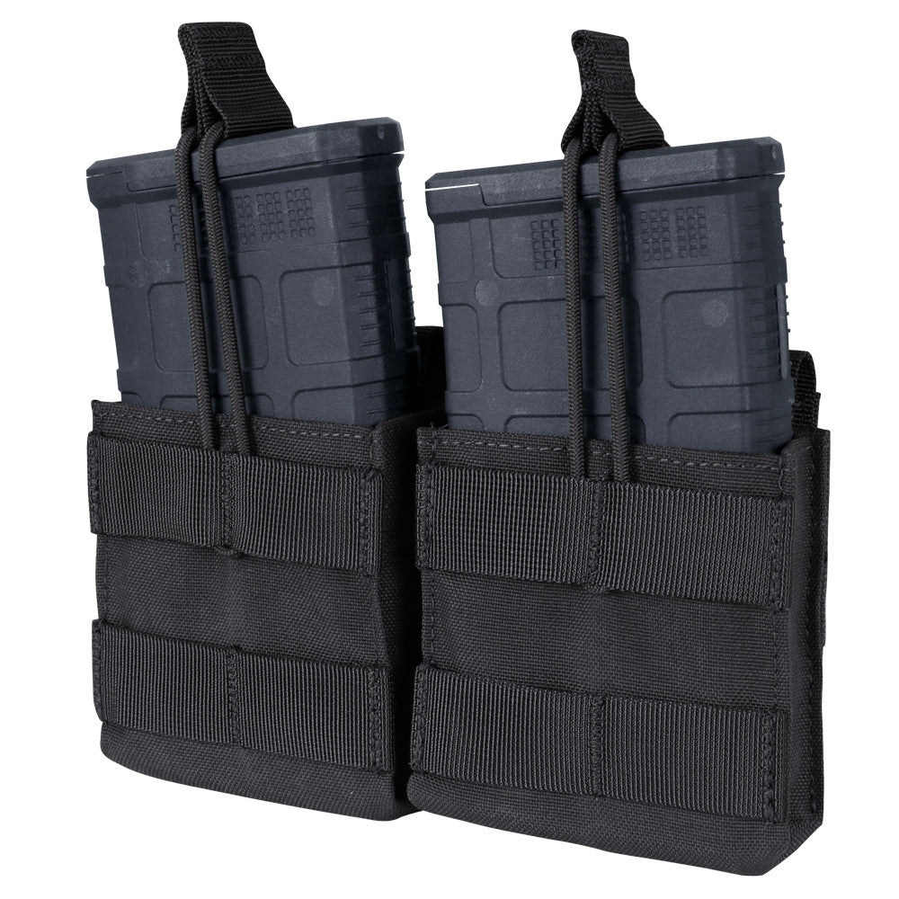 Condor Double M14 Open Top Mag Pouch – Black | Condor