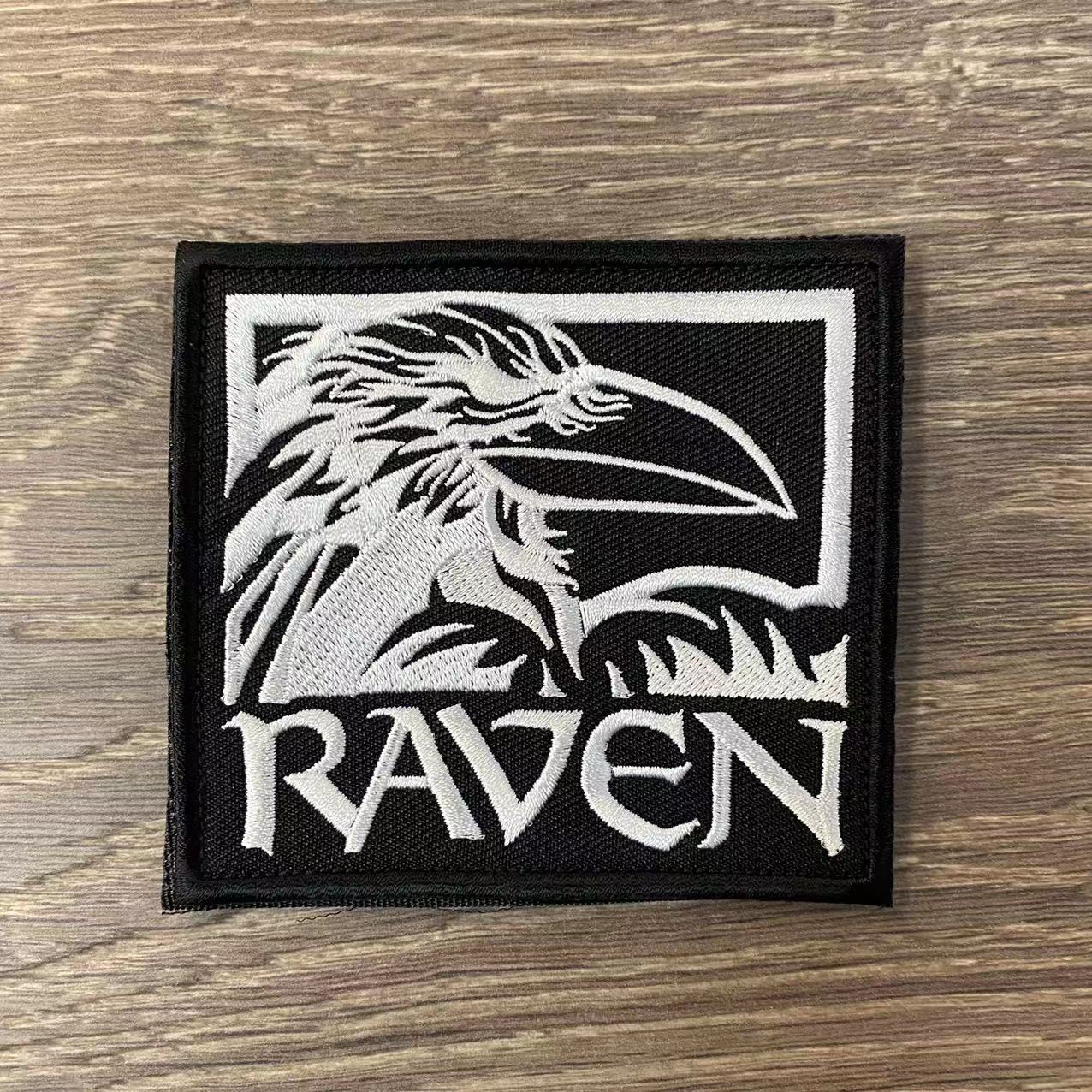 Raven Velcro Patch