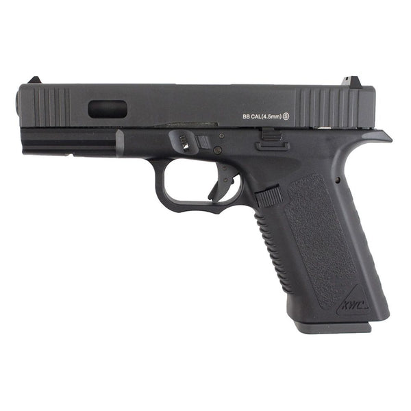 KWC Model 17 CO2 Blowback 4.5mm BB Pistol – Black | KWC