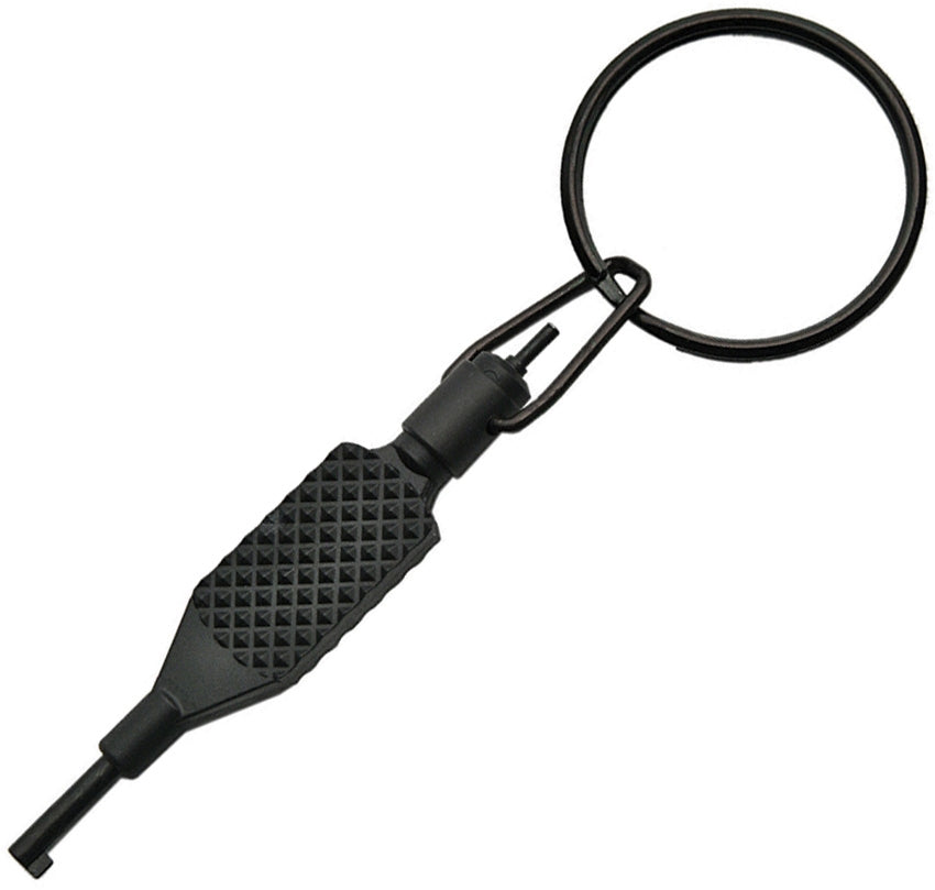 Flat Knurled Universal Handcuff Key by Police Force