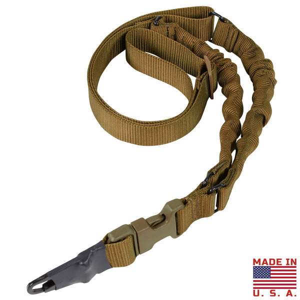 Condor Adder Dual Bungee Single Point Rifle Sling – Coyote Brown | Condor