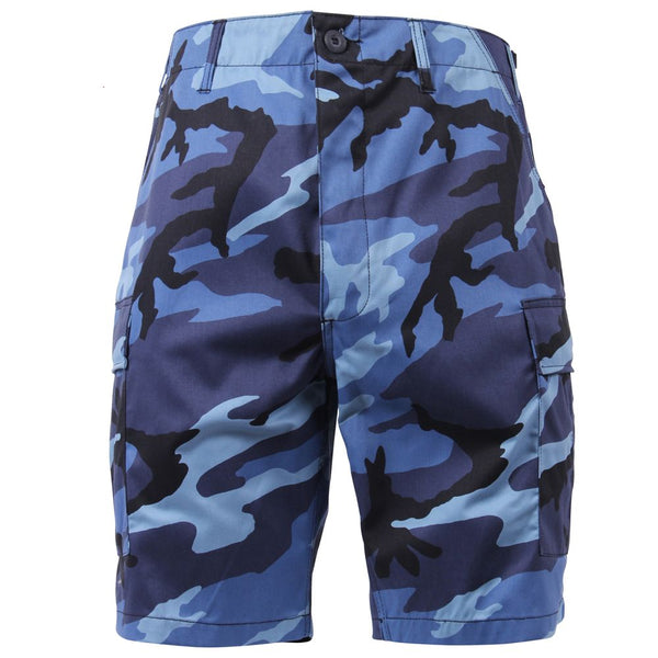 Colored Camo BDU Shorts – Sky Blue Camo | Rothco