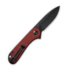 Civivi Elementum Folding Knife – D2 Steel & Burgundy Handle