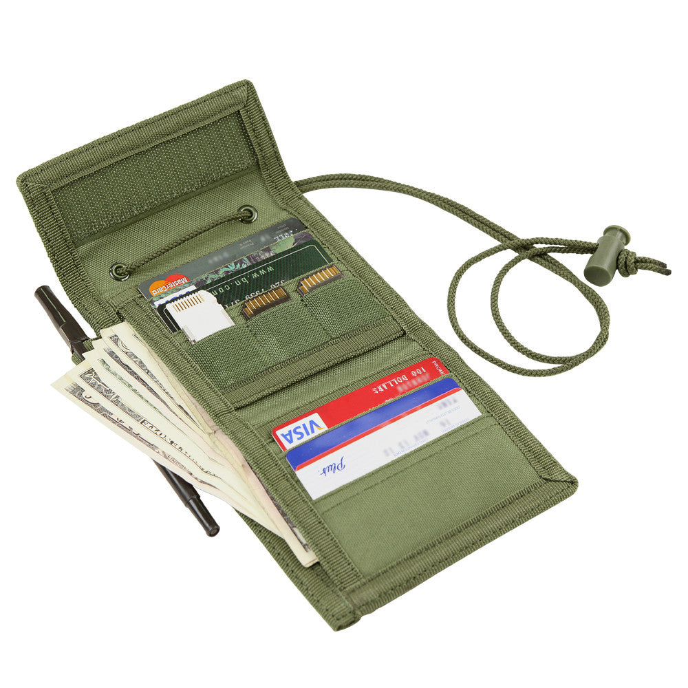 Condor Vault Tri-Fold Wallet – Black | Condor