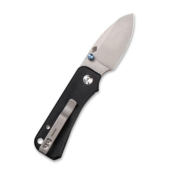 Civivi Baby Banter Folding Knife – Stonewashed Blade w/ Black G10 Handle