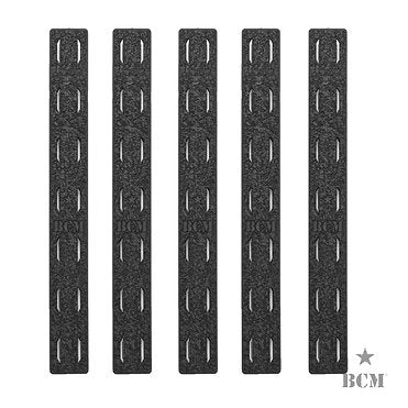 BCM MCMR Gunfighter M-Lok Rail Panel Kit – Black 5 Pack | PTS Syndicate