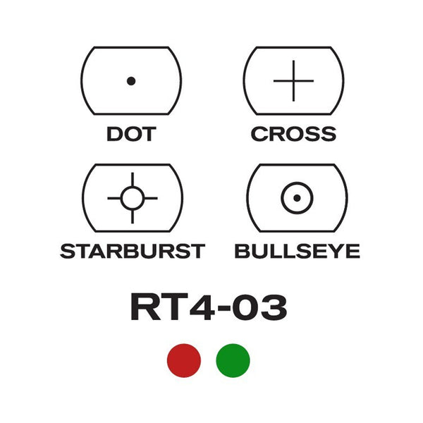 Aim Sports 1X34mm Dual Illuminated Reflex Sight w/ 4 Reticles – Operator Edition | Aim Sport