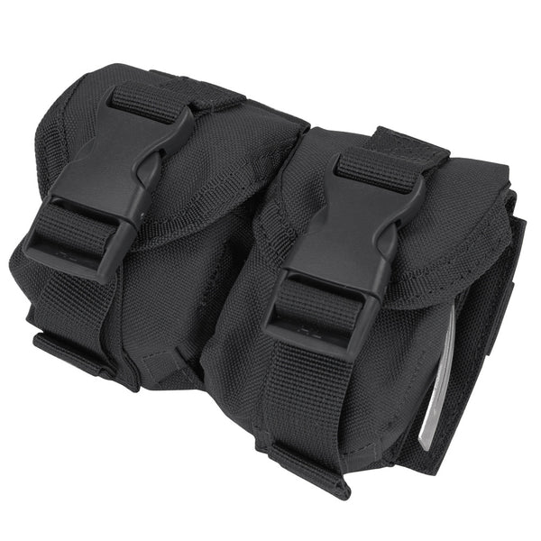 Condor Double Frag Grenade Pouch – Black | Condor