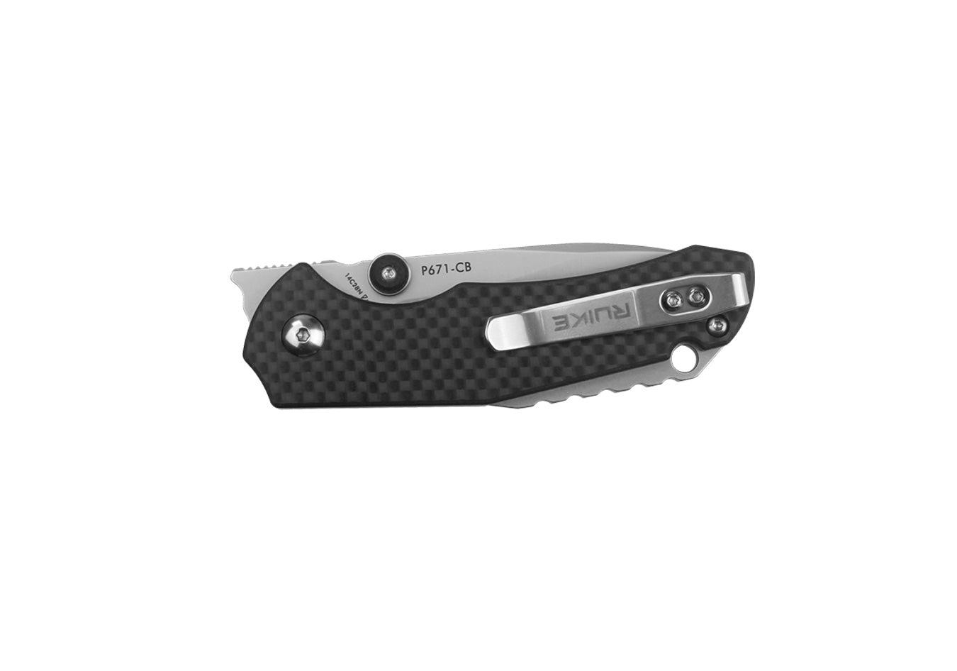 Ruike P671 Folding Knife – Carbon Fiber Handle