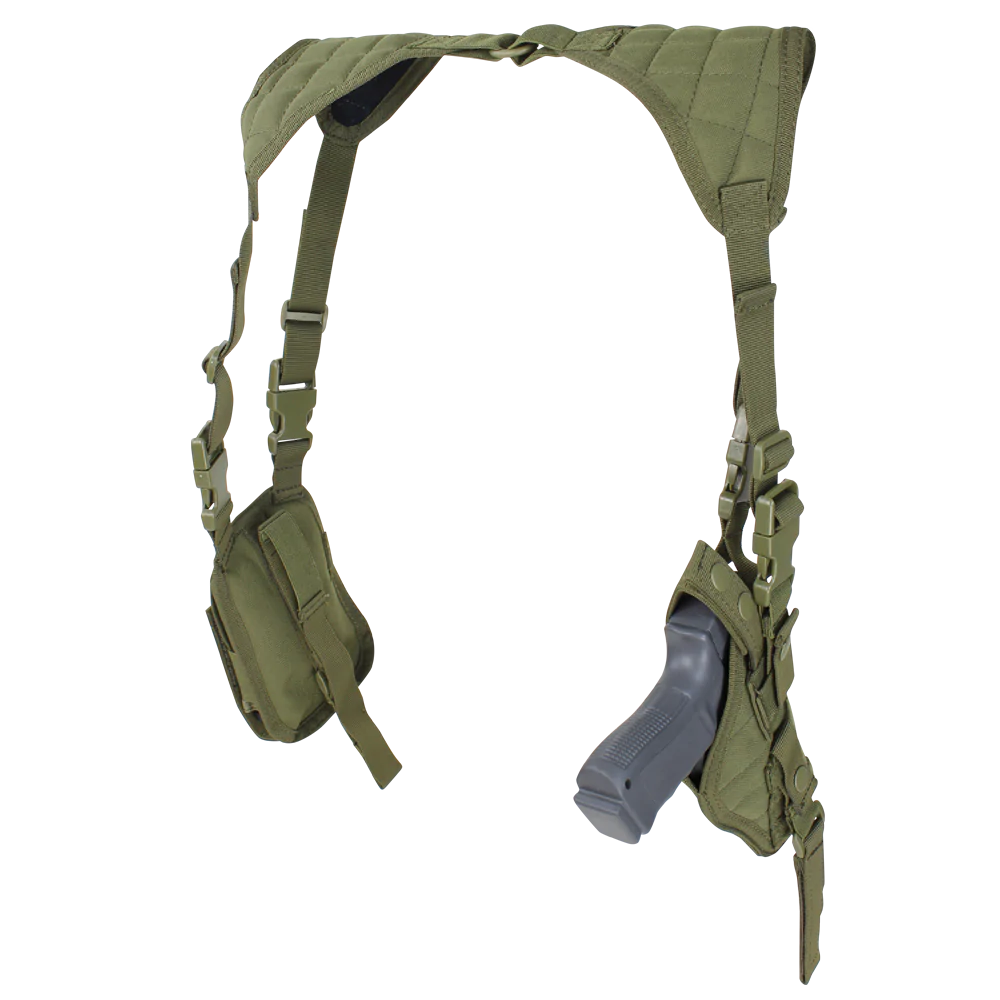 Condor Vertical Shoulder Holster – Olive Drab | Condor