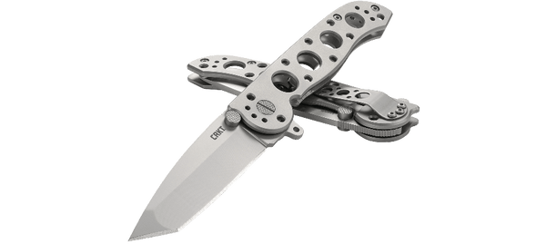 CRKT M16-02SS Tanto Folding Knife – Stainless Finish