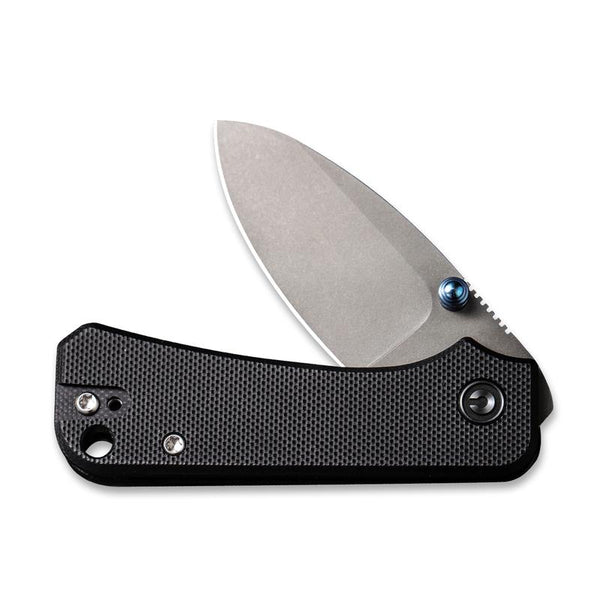 Civivi Baby Banter Folding Knife – Stonewashed Blade w/ Black G10 Handle