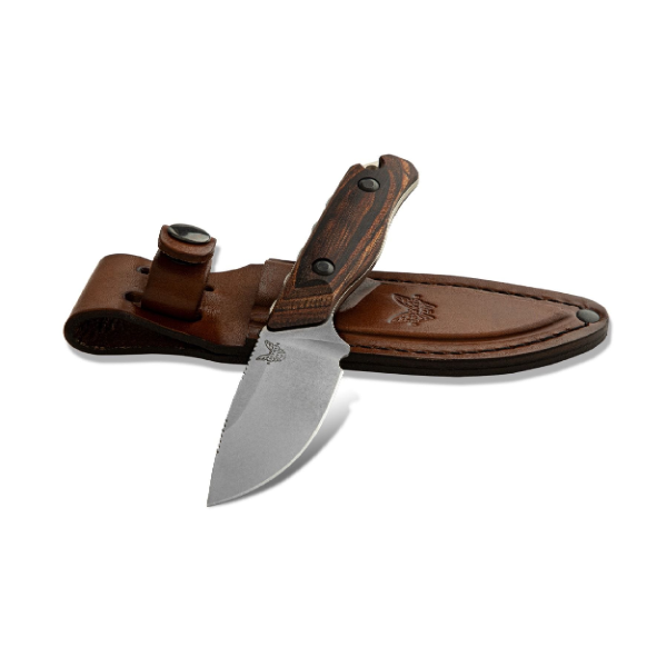 Benchmade 15017 Hidden Canyon Hunter Fixed Blade w/ Hard Leather Sheath-S30V | Benchmade USA