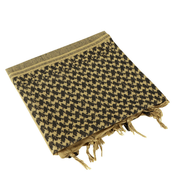 Condor 100% Cotton Tactical Shemagh – Tan/Black