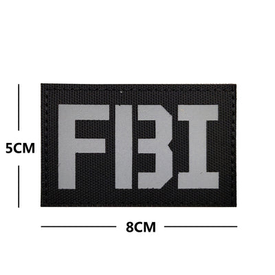 FBI Velcro Patch - Black