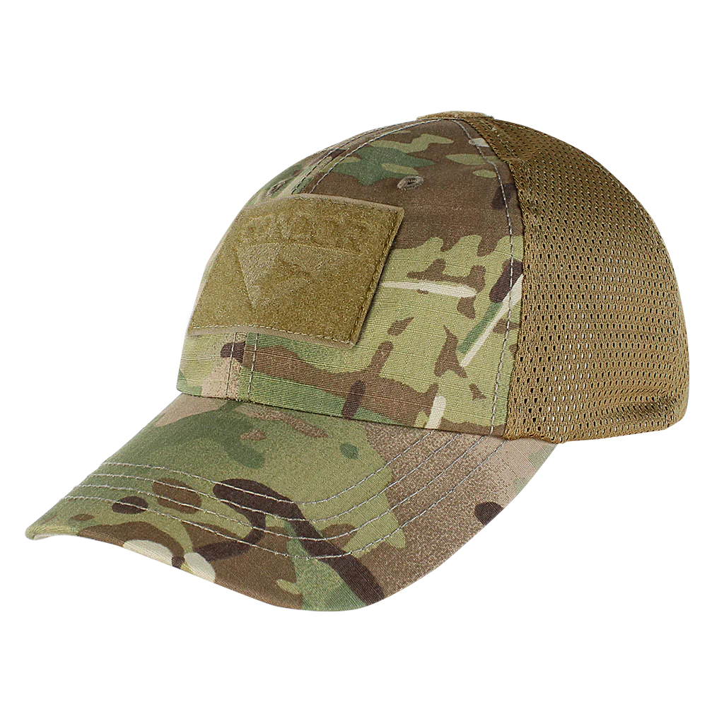Condor Mesh Tactical Cap w/ Multicam